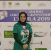 داوری زن ایرانی در مسابقات قهرمانی گلبال اروپا