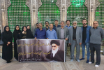 تجدید میثاق مسئولان و کارکنان پژوهشگاه تربیتبدنی و علوم ورزشی با آرمانهای رهبر انقلاب اسلامی