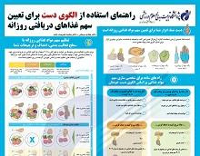 کنترل کالری بدن با الگوی «کف دست» + عکس