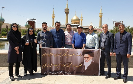 تجدید میثاق کارکنان پژوهشگاه تربیتبدنی با آرمانهای امام راحل و رهبر معظم انقلاب اسلامی