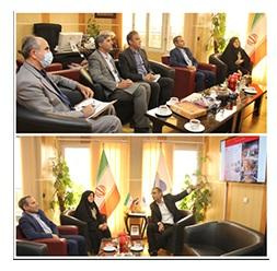 دیدار رئیس مؤسسه پژوهش و برنامهریزی آموزش عالی با سرپرست پژوهشگاه تربیت بدنی و علوم ورزشی